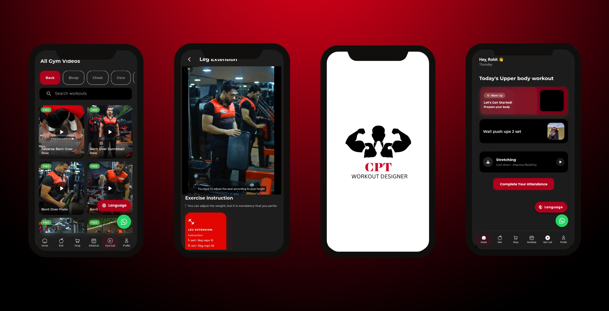 Workout Designer App